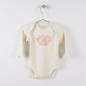 Preview: Lotus rosa | Baby-Body Langarm